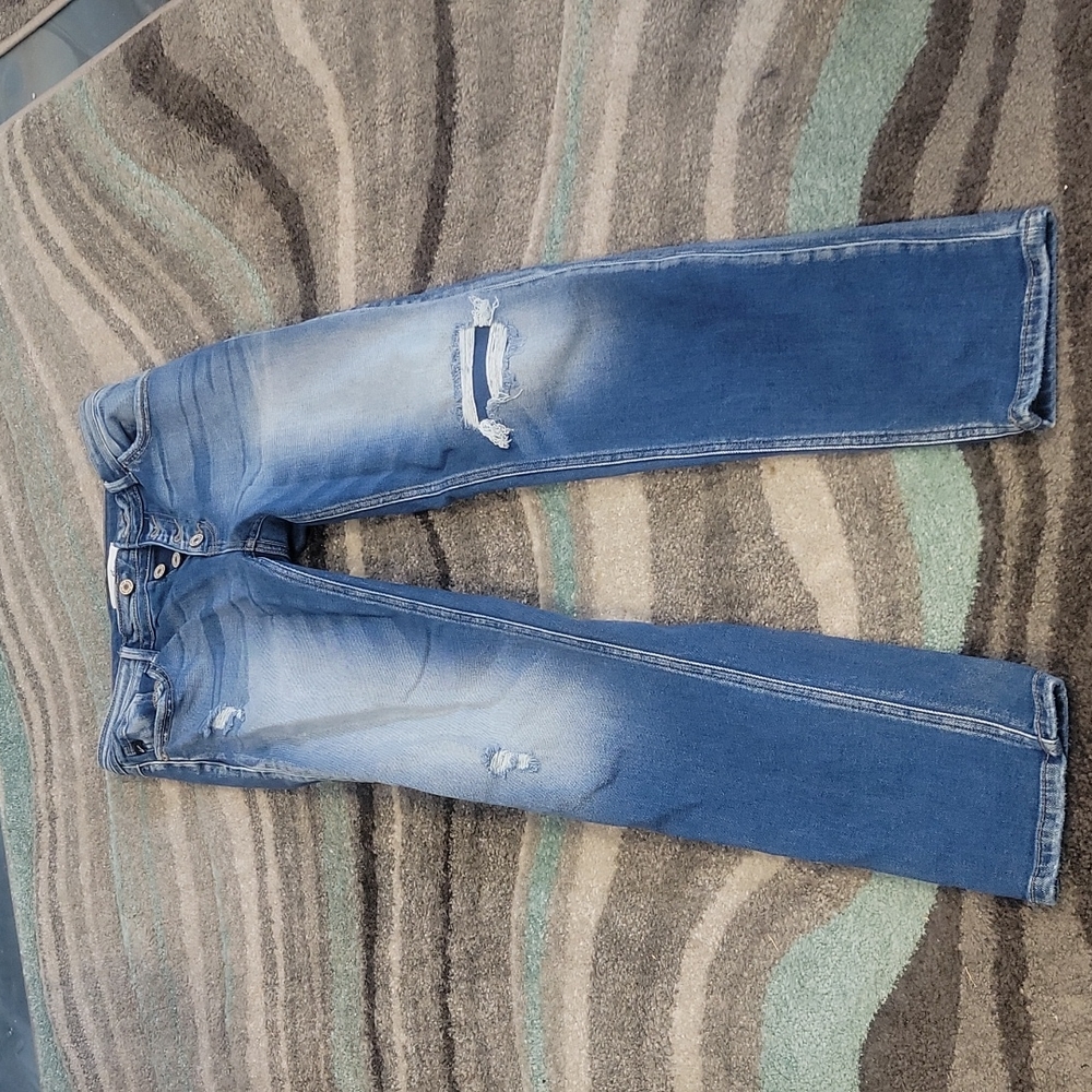 Kancan high rise button fly jeans